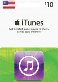 iTunes  10美金(USD) Gift Card 蘋果禮物卡